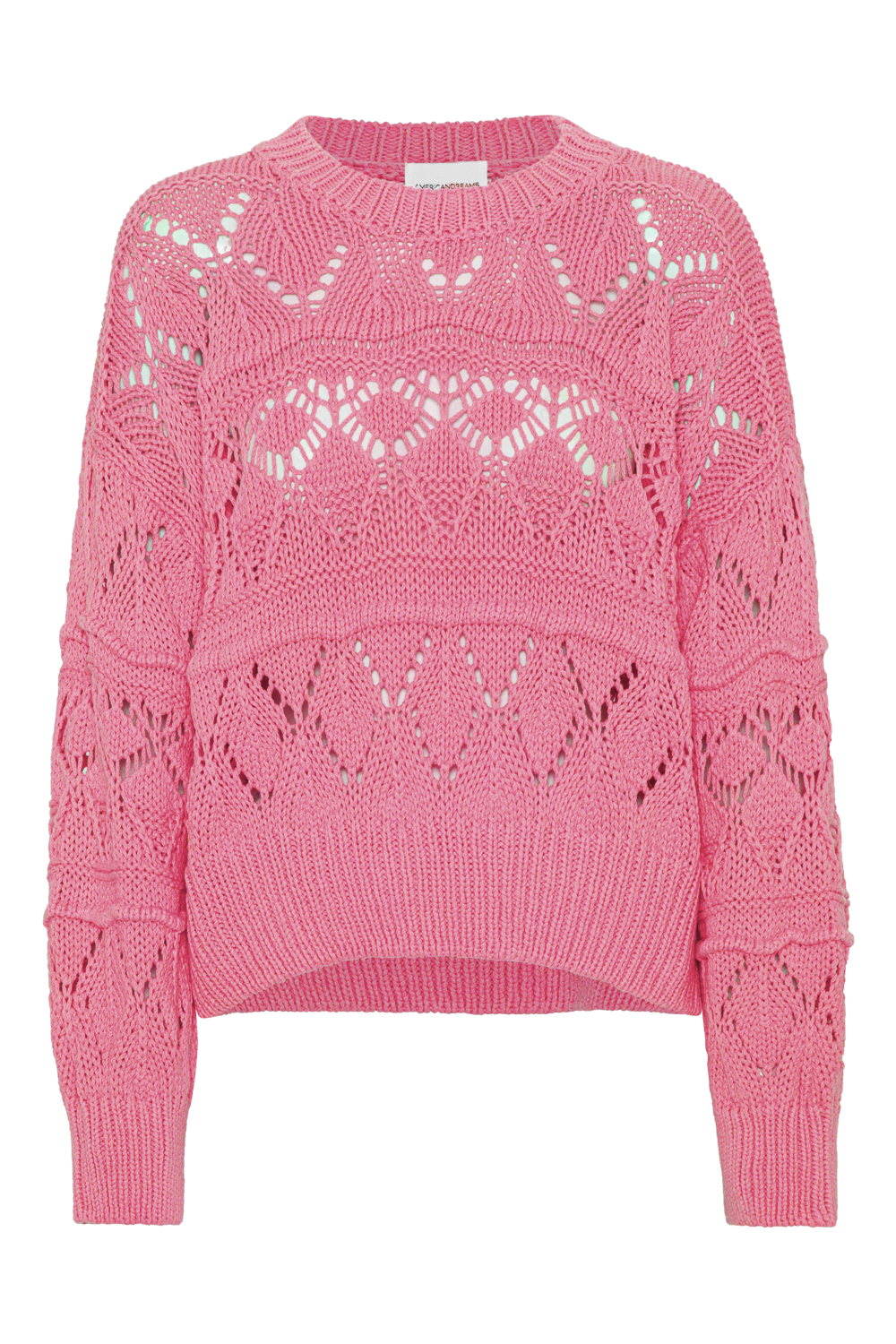 Cassie Cotton Pullover Pink