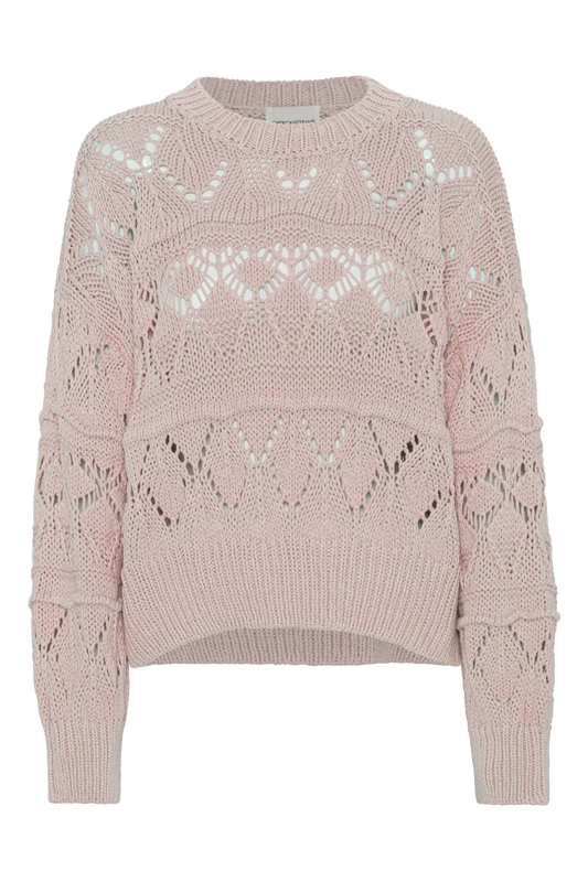 Cassie Cotton Pullover Light Pink