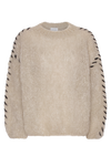 Catia Mohair Stitch Pullover Beige