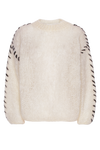 Catia Mohair Stitch Pullover White