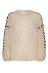 Catia Mohair Stitch Pullover Almond