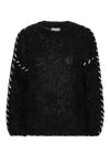 Catia Mohair Stitch Pullover Black