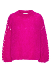 Catia Mohair Stitch Pullover Neon Pink
