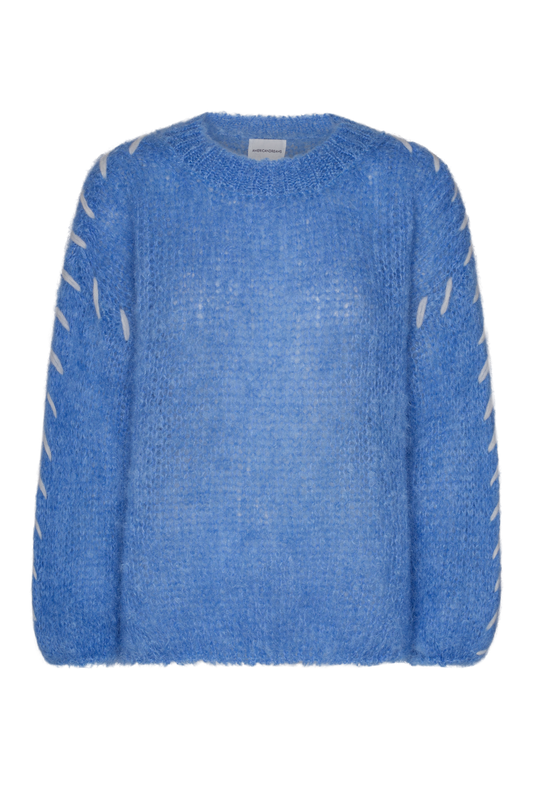 Catia Mohair Stitch Pullover Sky Blue