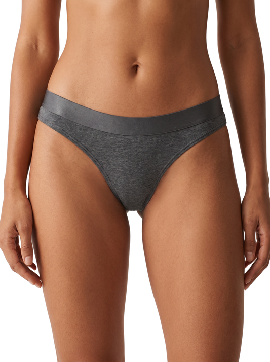Iconic String Panties Anthracite Grey