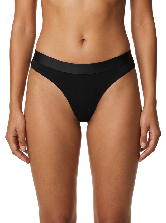 Iconic String Panties Black