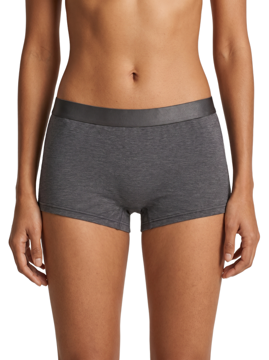 Iconic Boy Shorts Anthracite Grey