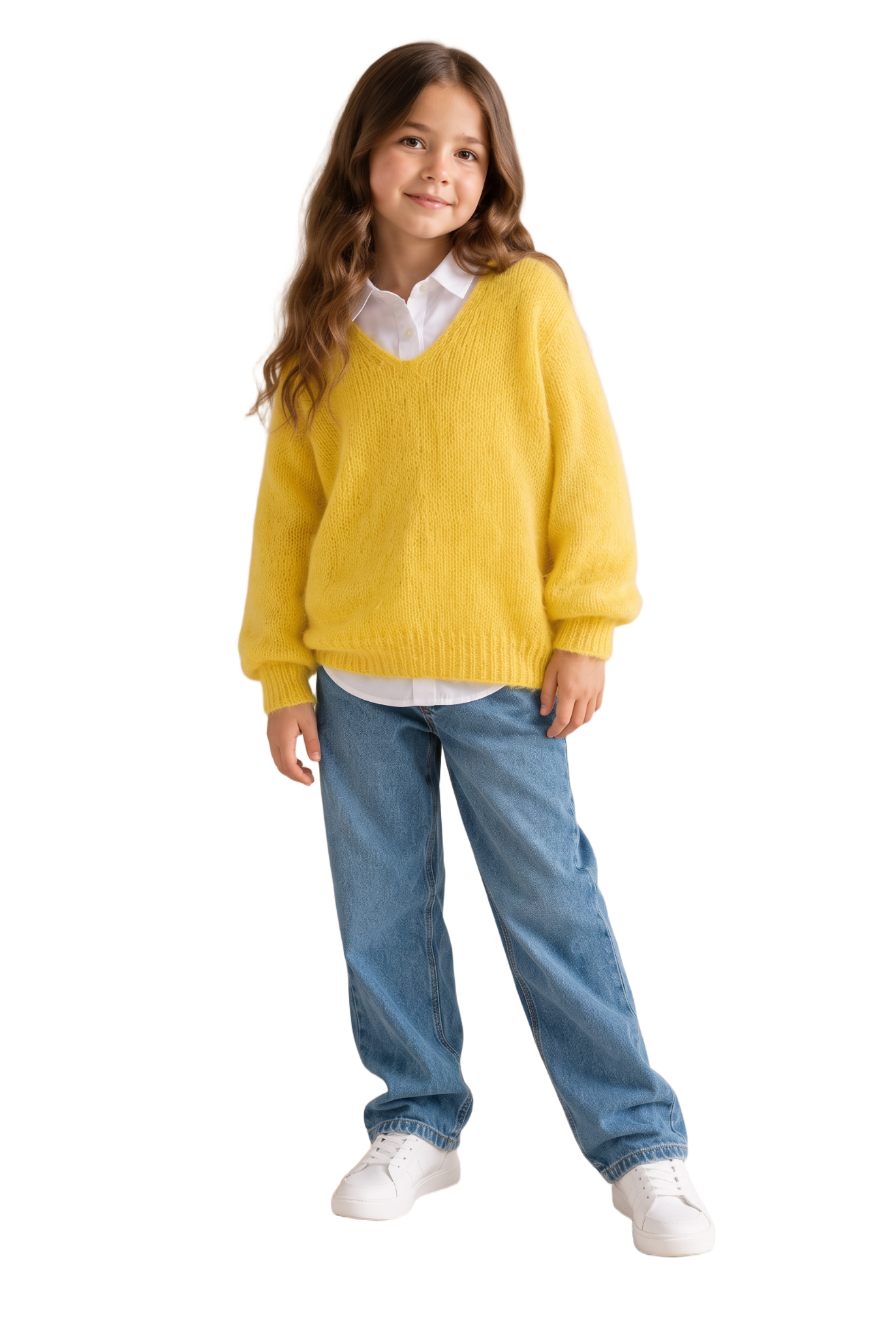 Milana Pullover Kids Yellow