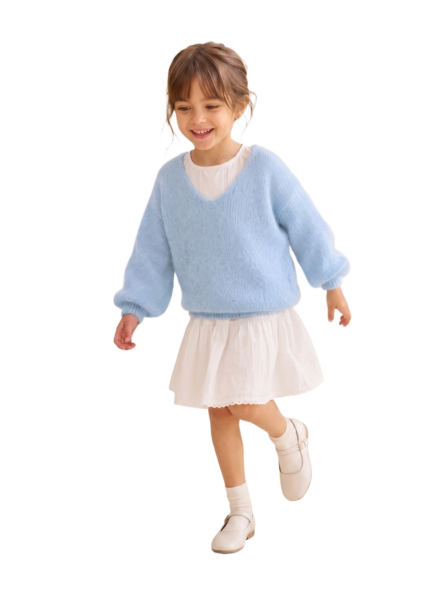 Milana Pullover Kids Light Blue