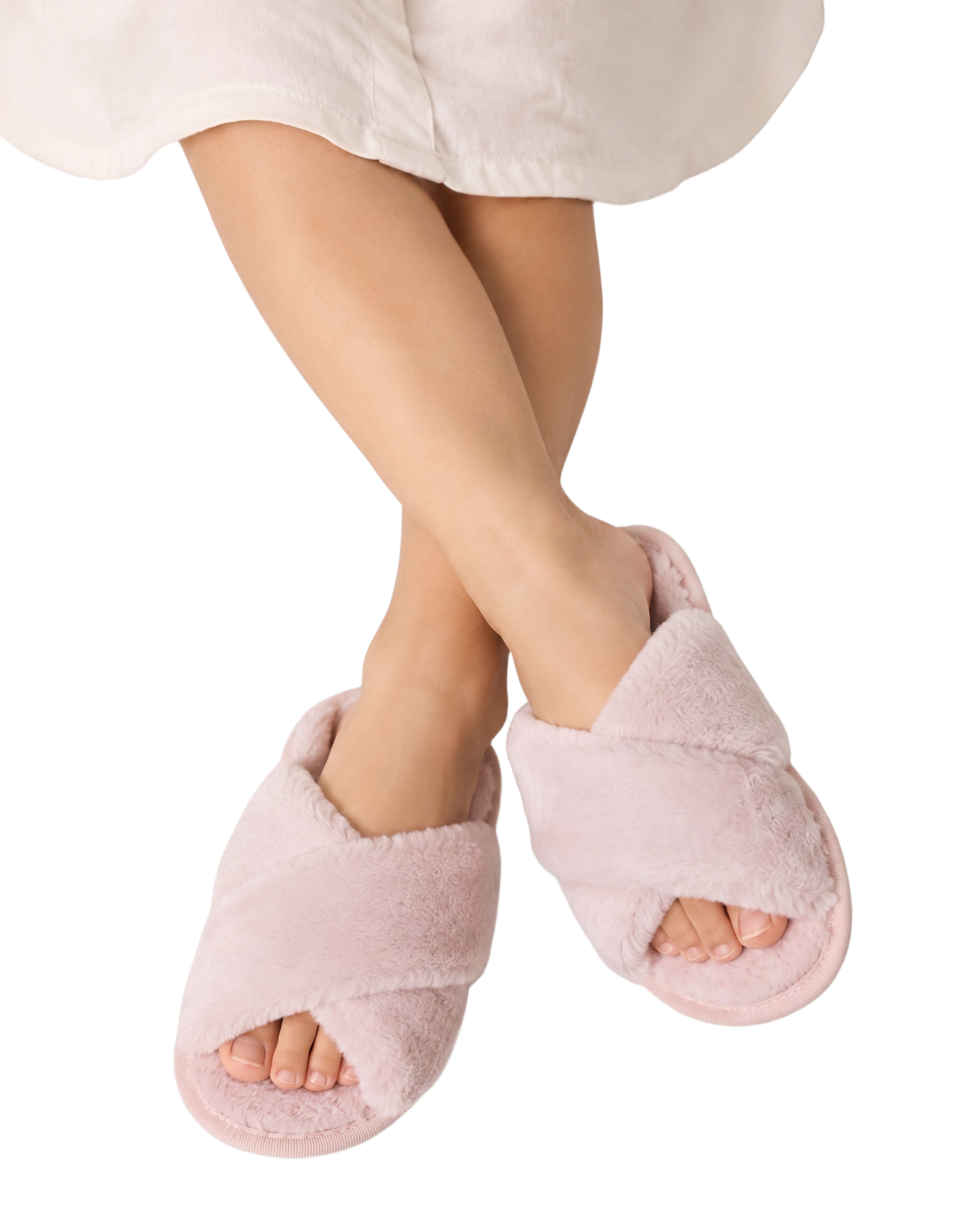 Lou Slippers Light Pink Kids