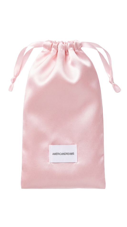 Cheri Silk Sleeping Mask Light Pink