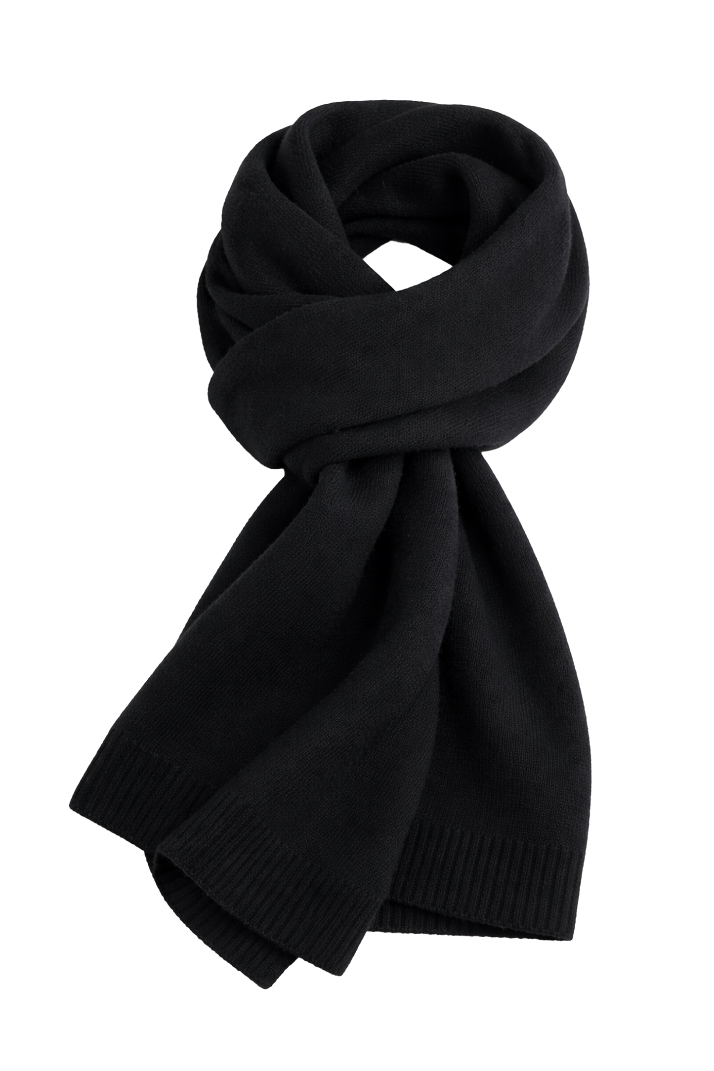 Cleo Cashmere Scarf Black