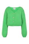 Cornelia Cropped Cardigan Bright Green