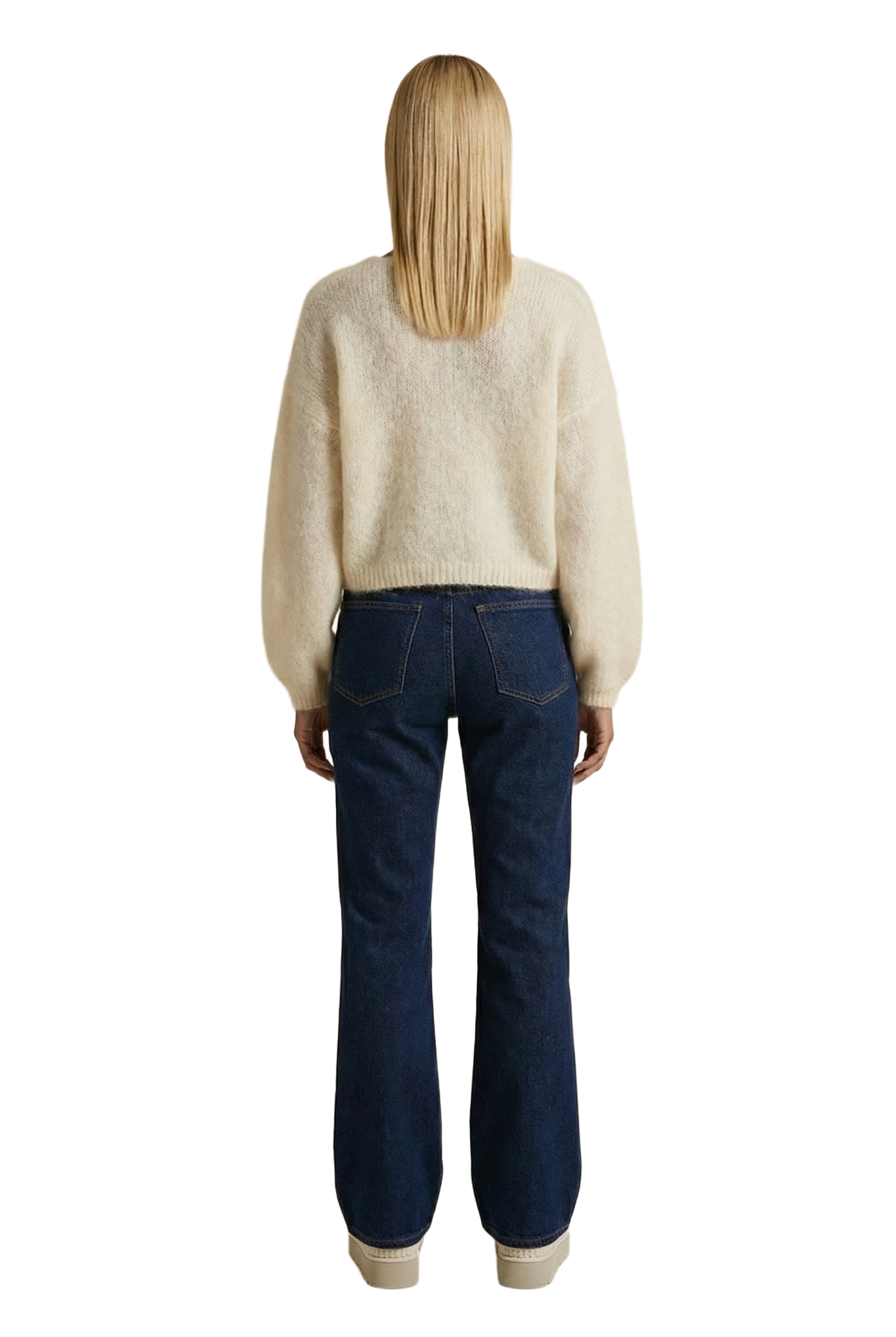Cornelia Cropped Cardigan Almond