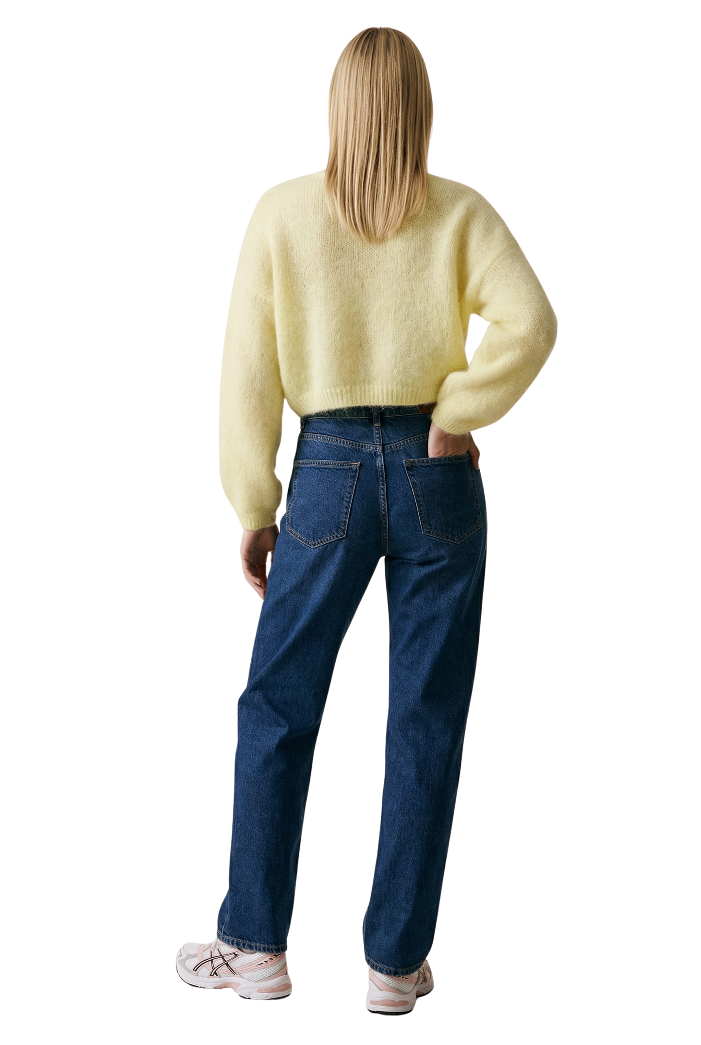 Cornelia Cropped Cardigan Light Yellow