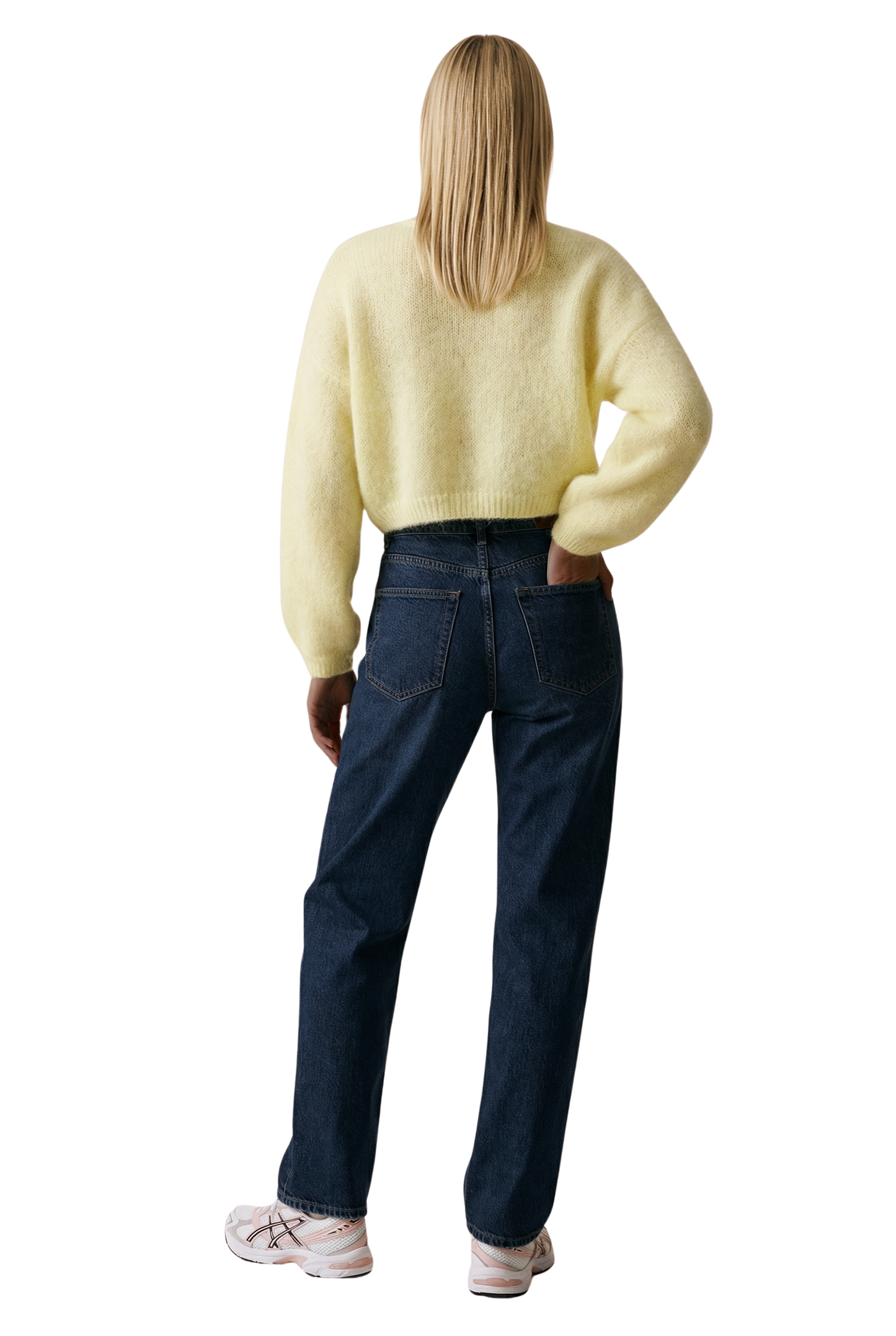 Cornelia Cropped Cardigan Light Yellow