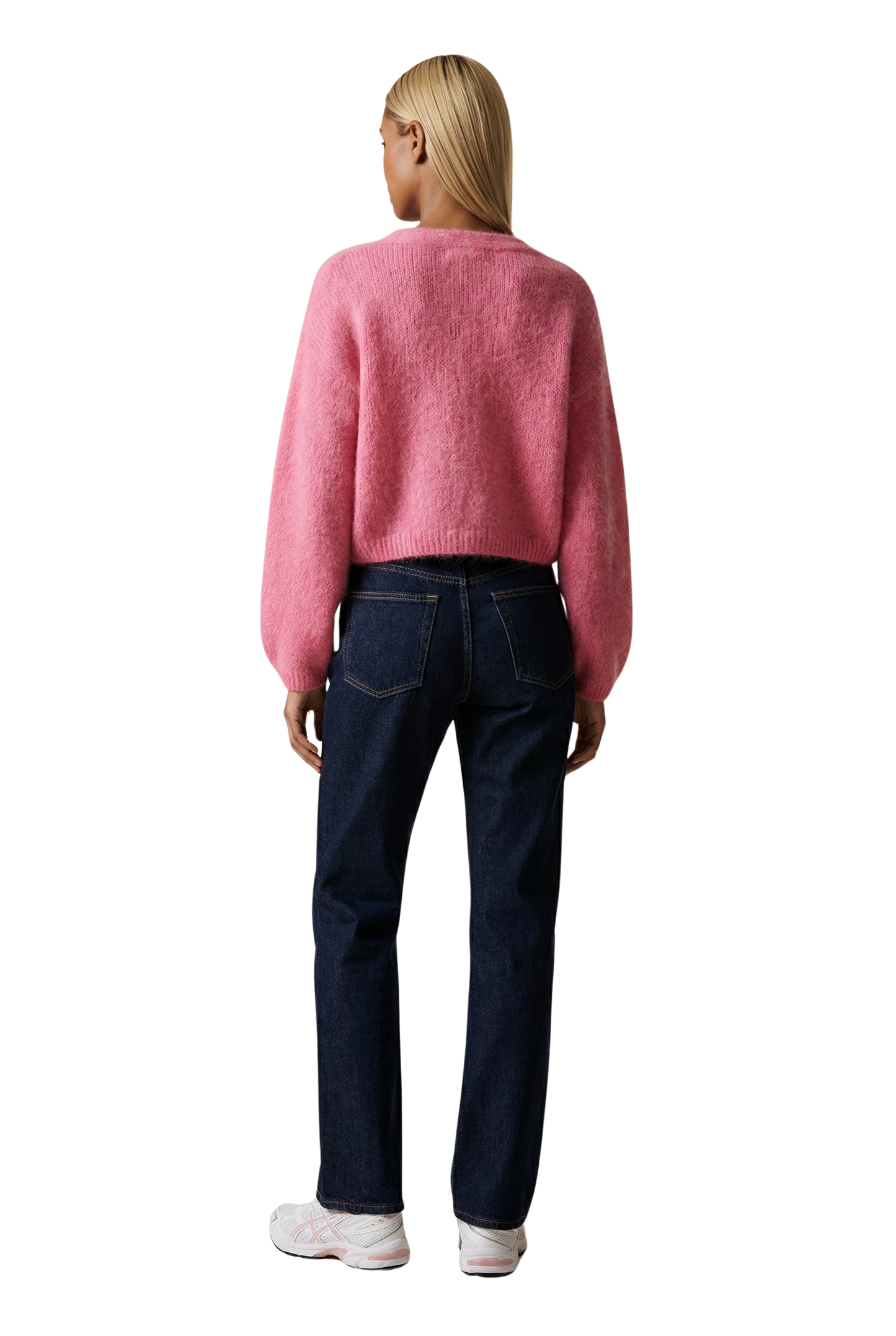 Cornelia Cropped Cardigan Pink