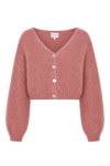 Cornelia Cropped Cardigan Old Rose