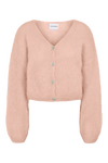 Cornelia Cropped Cardigan Peach
