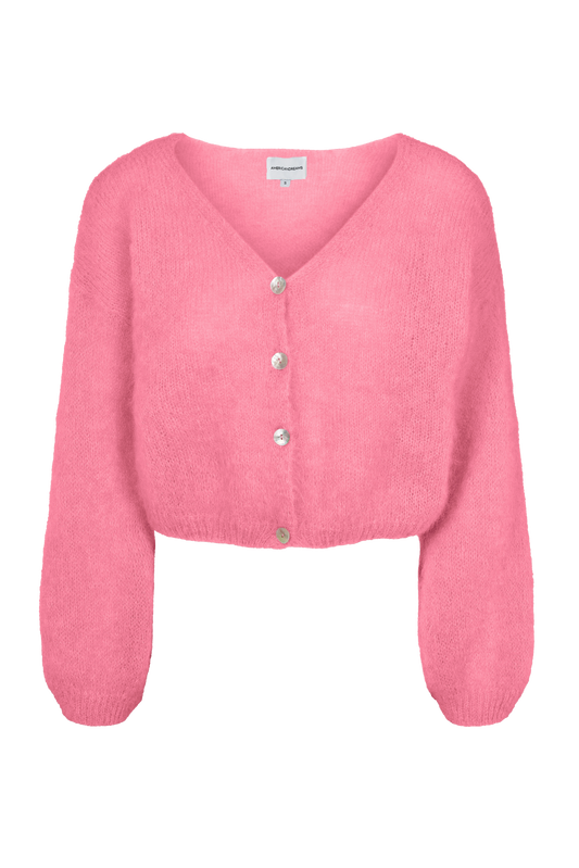 Cornelia Cropped Cardigan Pink