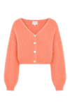 Cornelia Cropped Cardigan Salmon