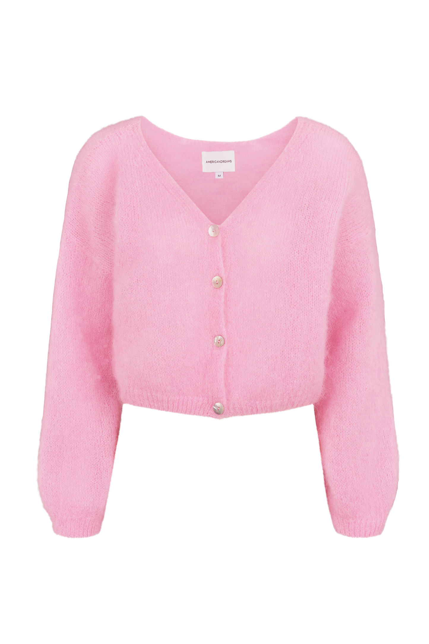 Cornelia Cropped Cardigan Soft Berry