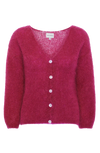 Cornelia LS Cardigan Cerise