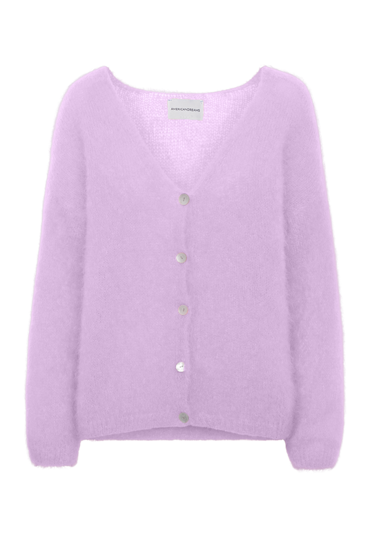 Cornelia LS Cardigan Light Purple