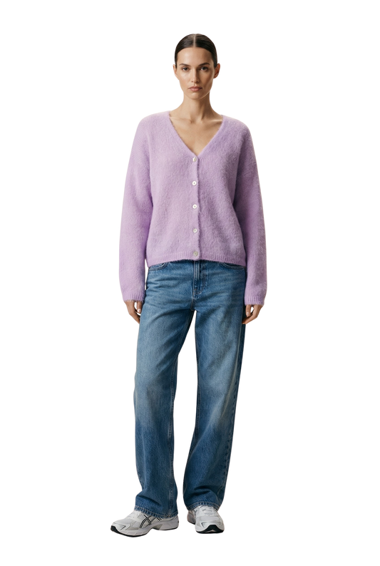 Cornelia LS Cardigan Lilac