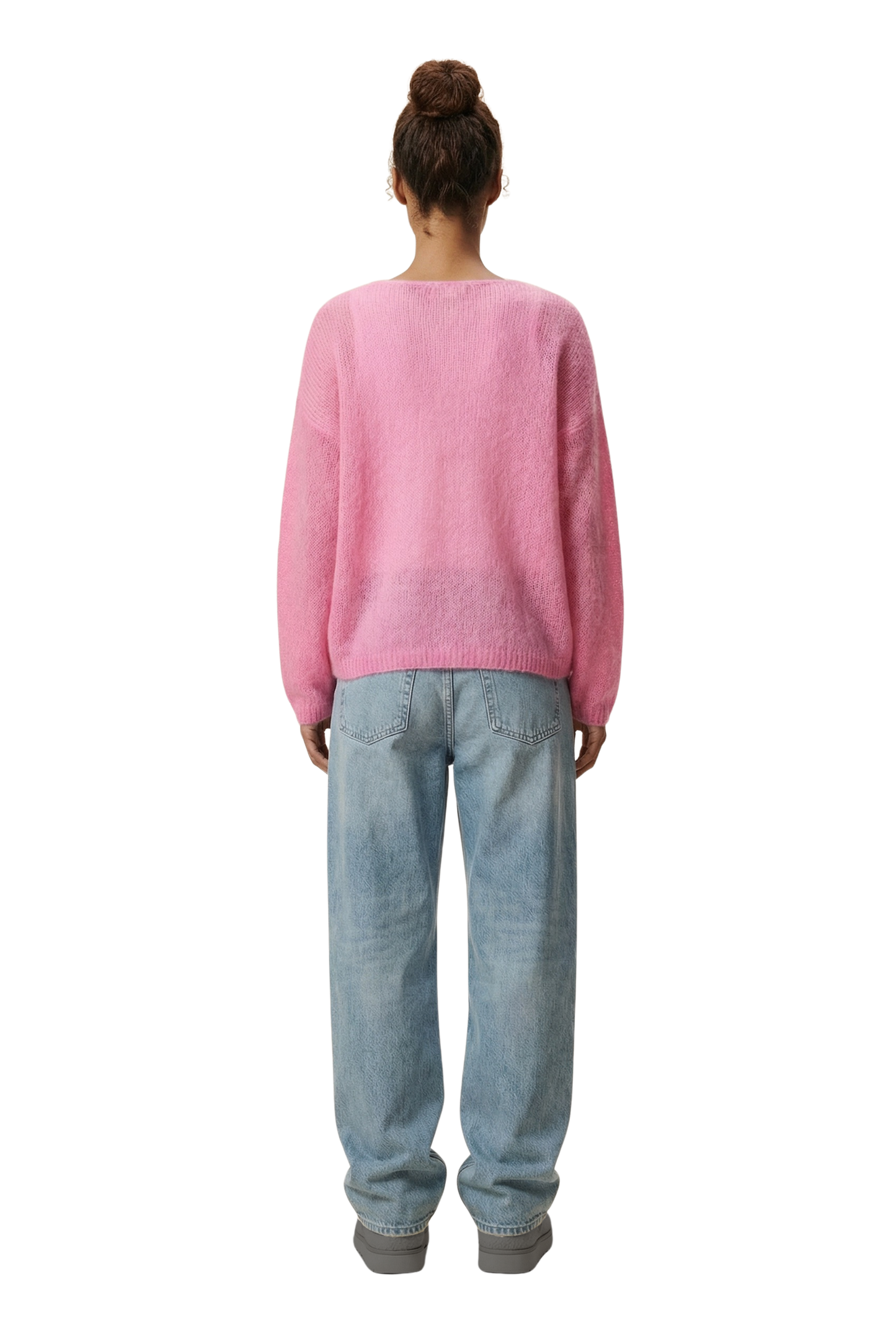 Cornelia LS Cardigan Pink