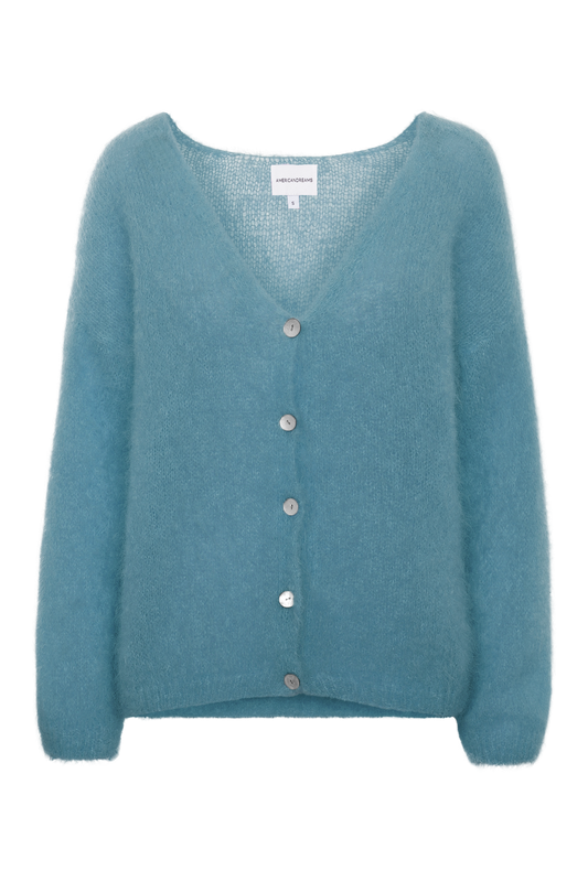 Cornelia LS Cardigan Turquoise