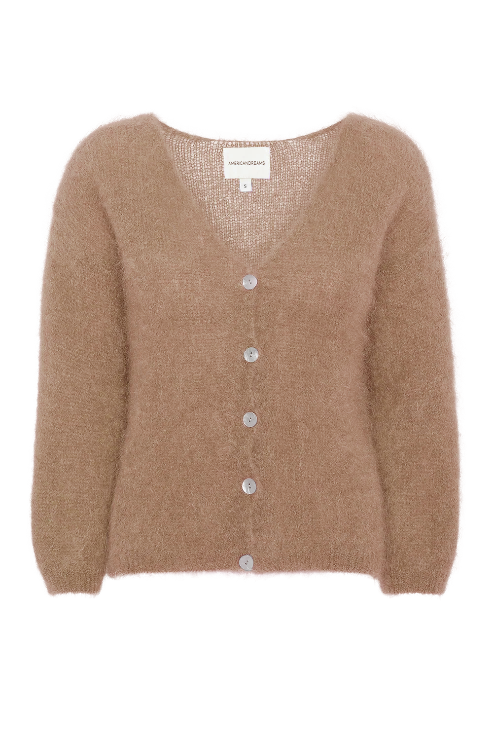 Cornelia LS Cardigan Medium Brown