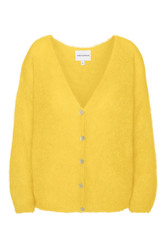 Cornelia LS Cardigan Yellow