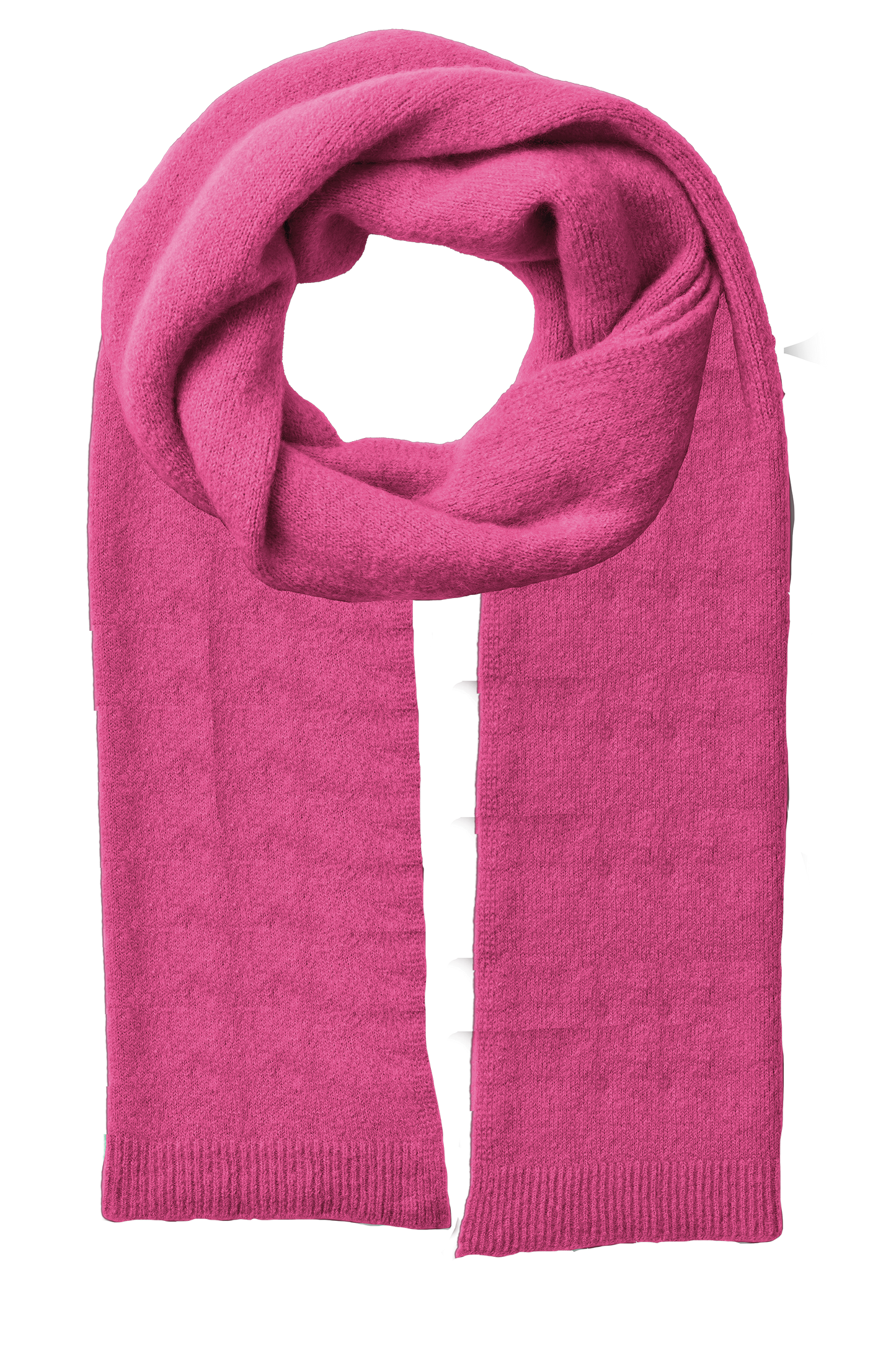 Daisy Scarf Alpaca Dark Pink