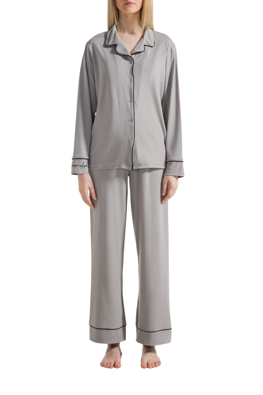 Dina Signature Pyjamas Dark Grey