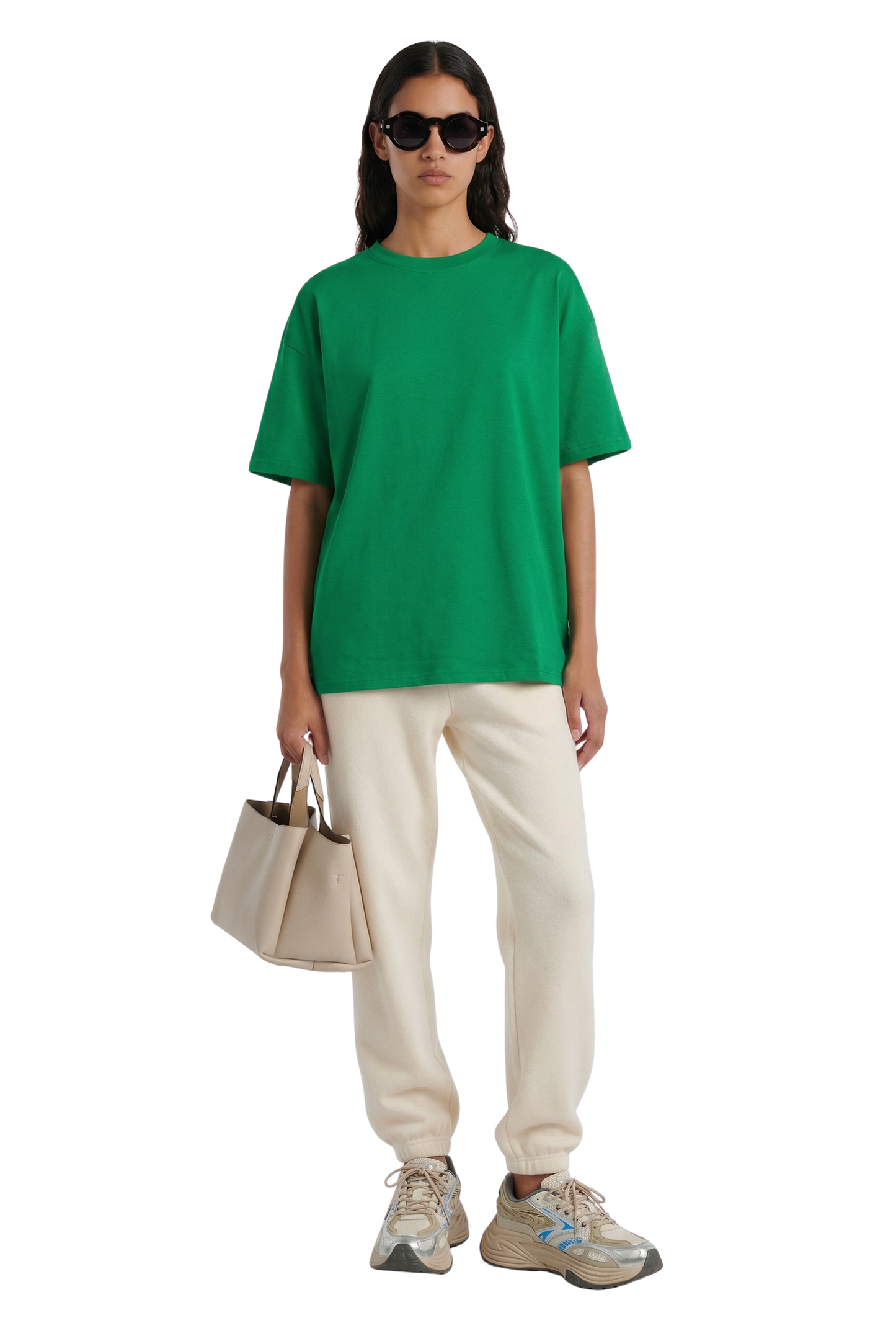 Doria Boxy T-Shirt Bright Green
