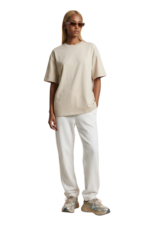 Doria Boxy T-Shirt Sand