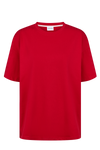 Doria Boxy T-Shirt Bright Red