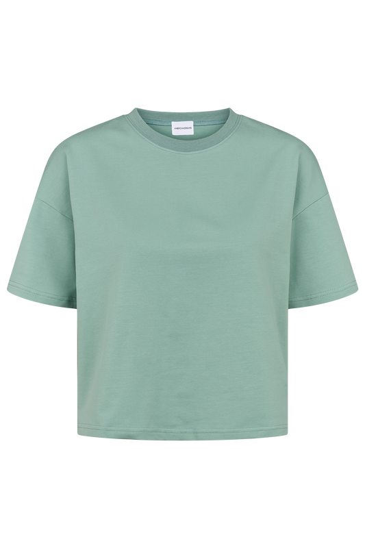 Kelly Boxy Tee Short Turquoise