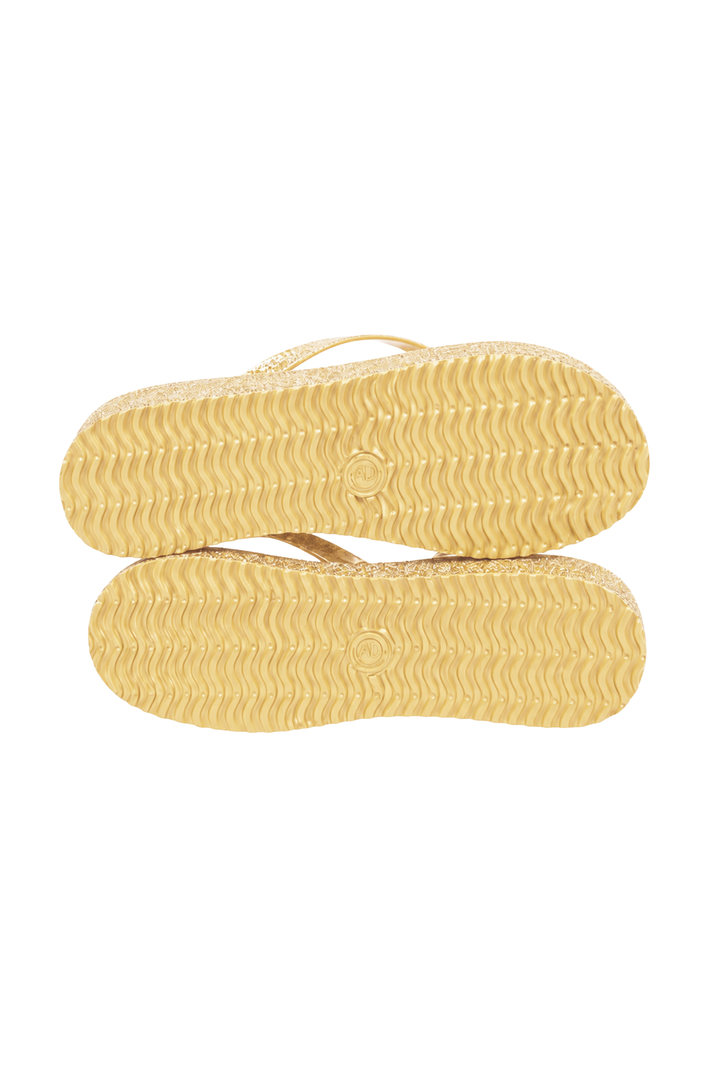 Dream Glitter Flip Flops Gold