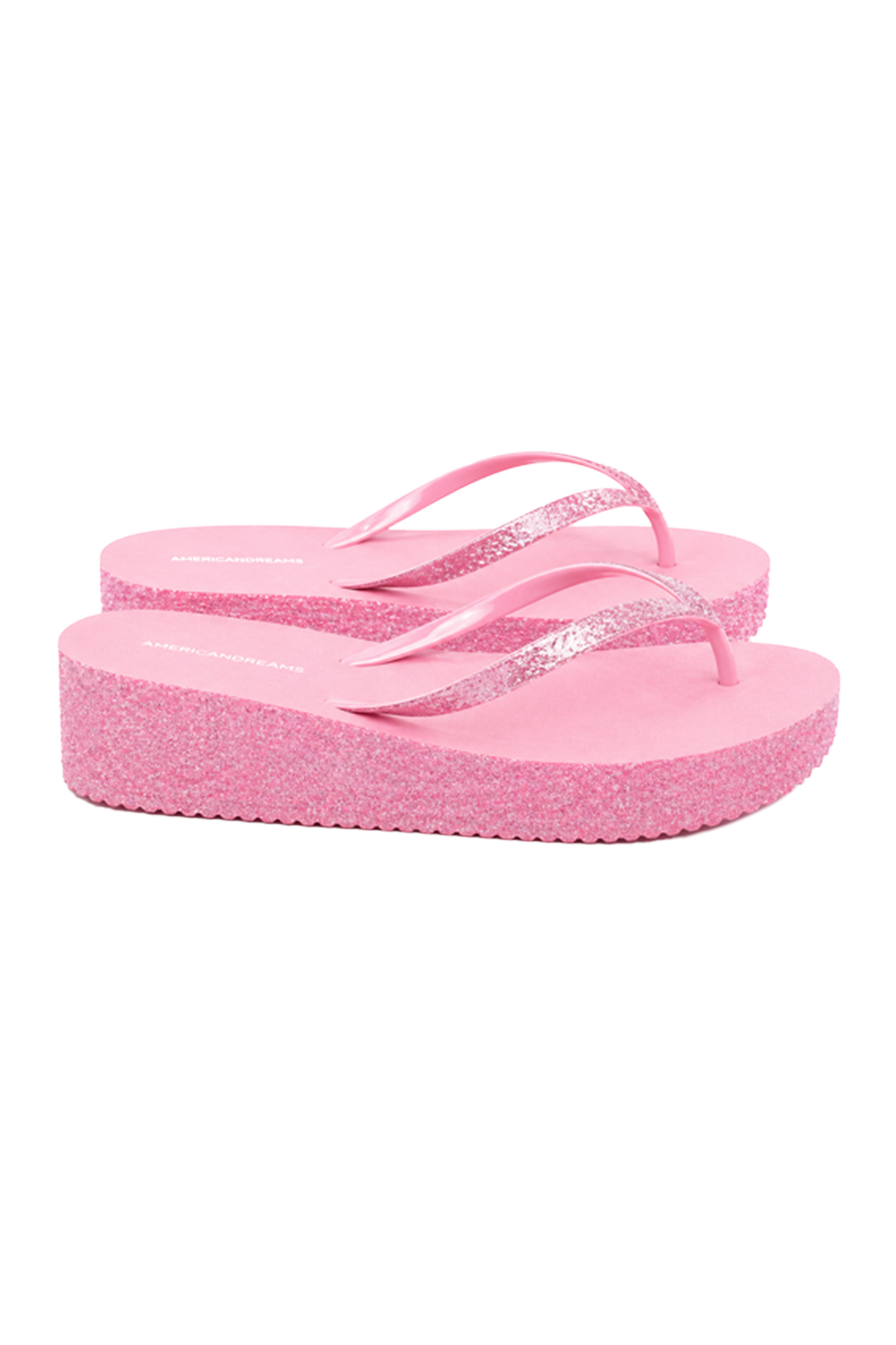 Dream Glitter Flip Flops Pink
