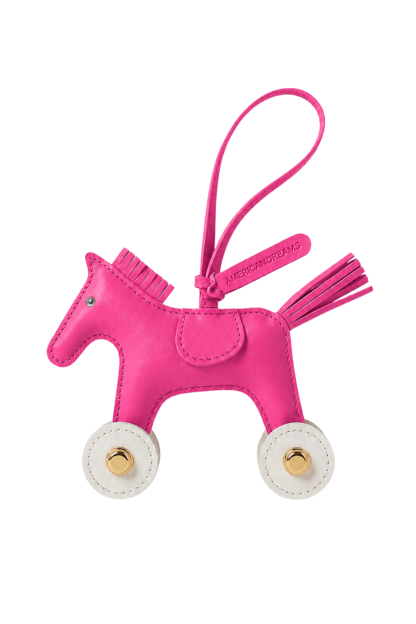Dream Horse Bag Charm Pink