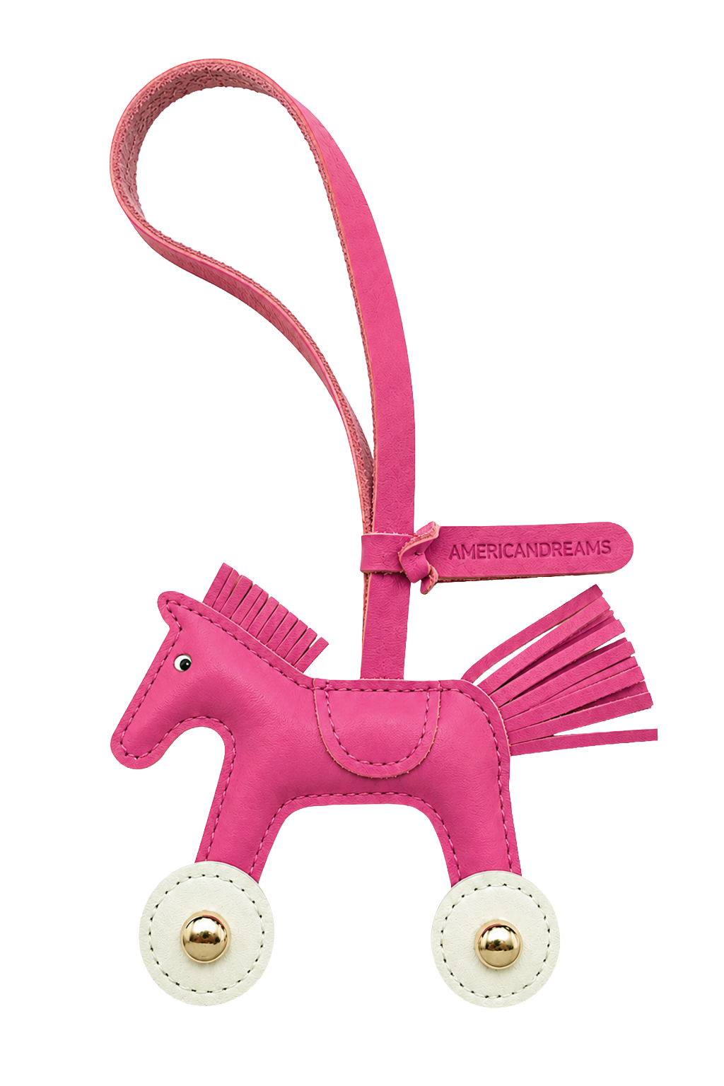 Dream Horse Bag Charm Pink