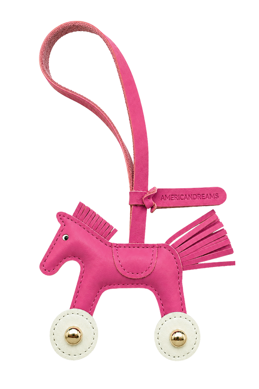 Dream Horse Bag Charm Pink