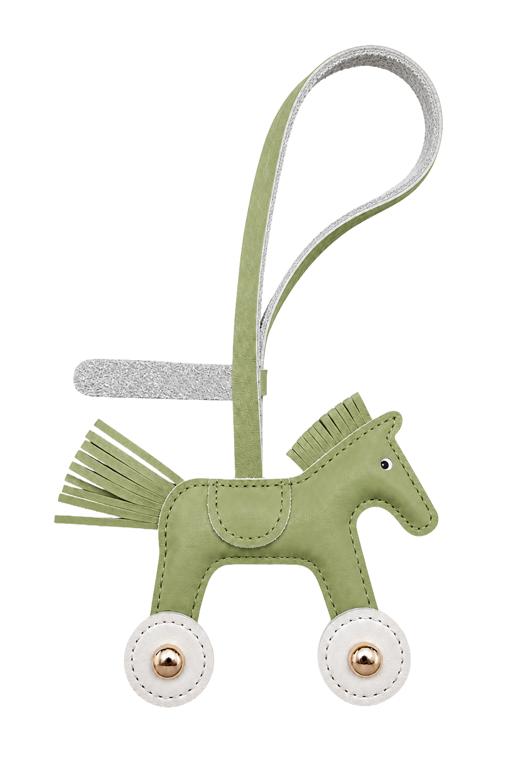 Dream Horse Bag Charm Tea Green