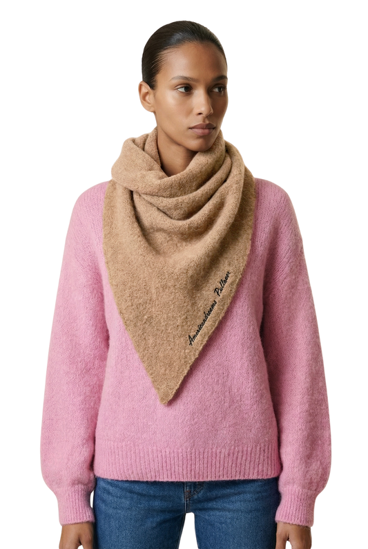 Atiya Alpaca Scarf Medium Brown