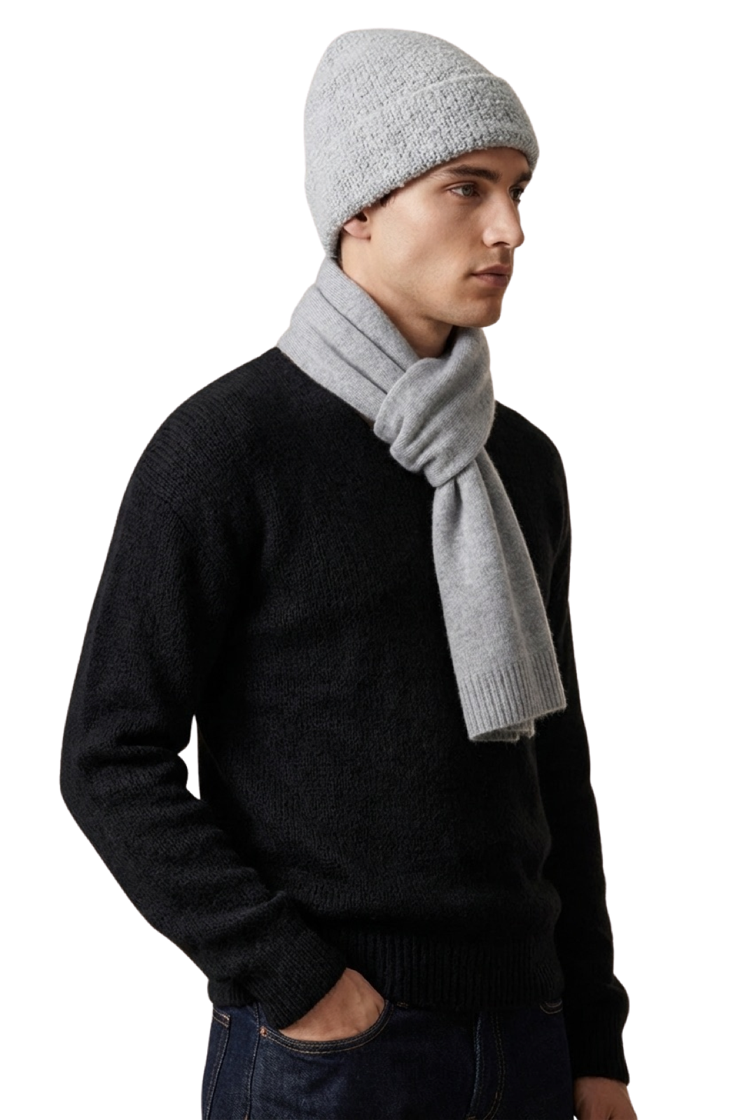Finley Beanie Light Grey