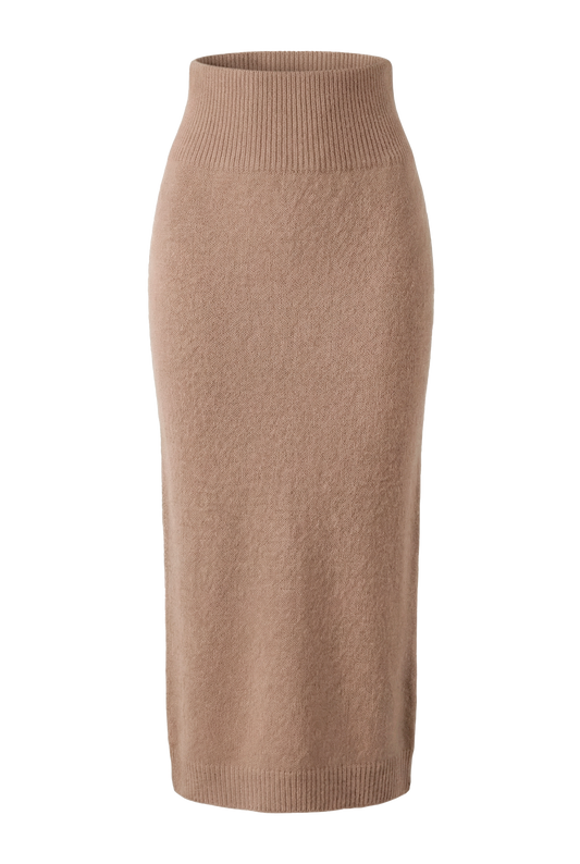 Gina Skirt Long Medium Brown