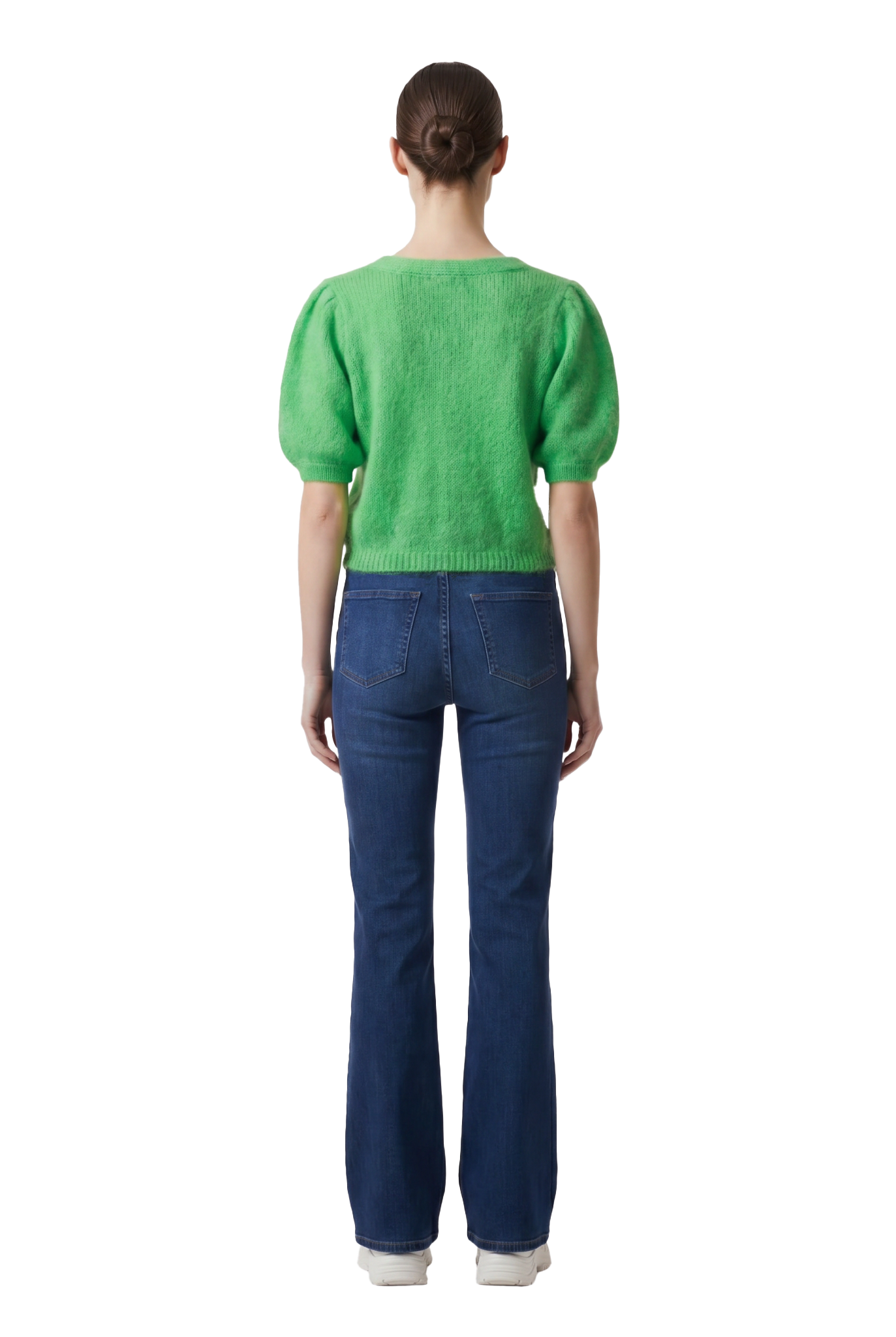 Harper Cardigan Bright Green