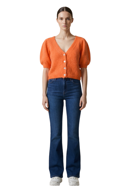 Harper Cardigan Burnt Orange